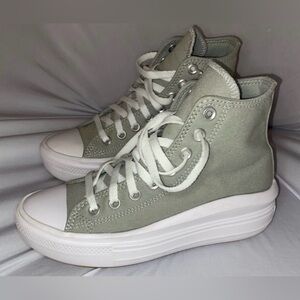 Women Converse Chuck Taylor All Star Move Platform Slate Sage Gum